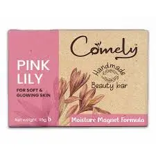 Comely Pink Lily Soap