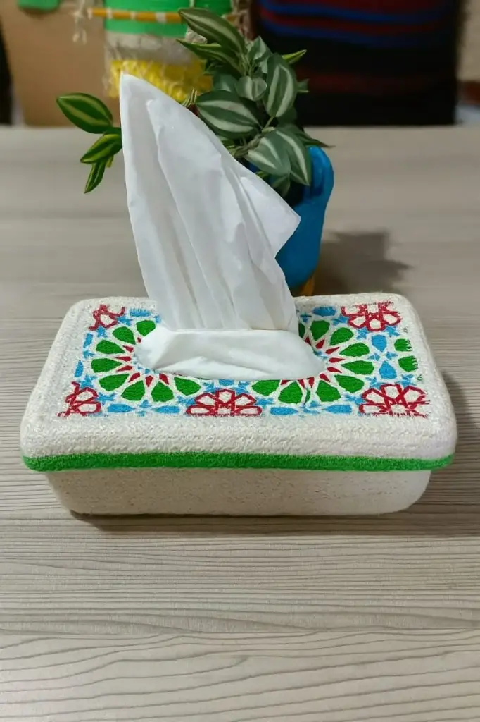 # পাটের টিস্যু বক্স