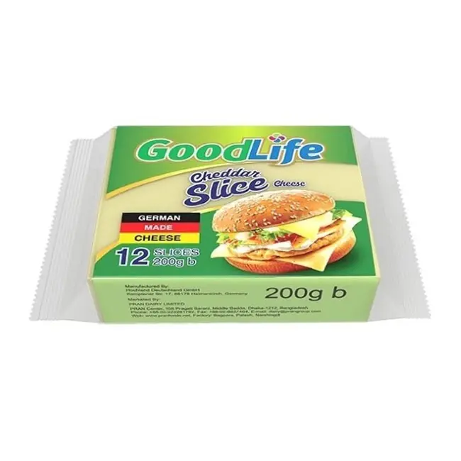 GoodLife Cheddar Slice Cheese 200gm