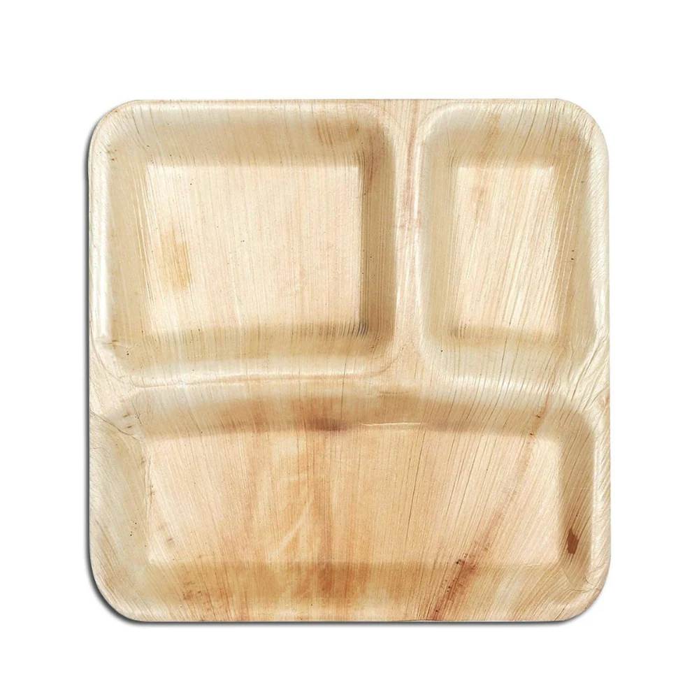 সুপারি পাতার 10''Partition Plate