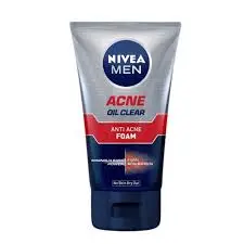 Nivea Men Acne Oil Clear Anti Acne Facial  Foam 100gm