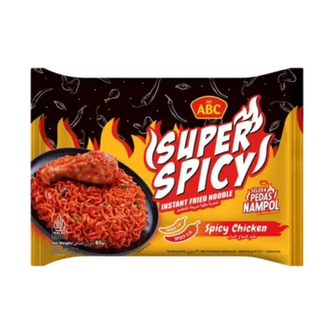 ABC Instant Fried Noodles Spicy Chicken 80gm