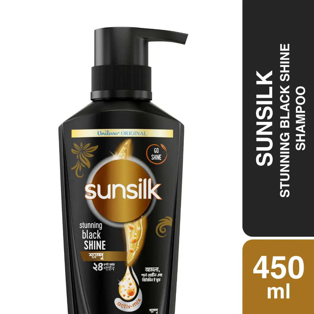 Sunsilk Shampoo Black & Shine 450ml