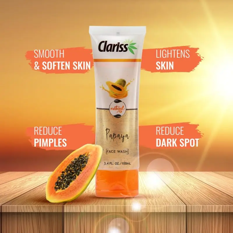 Clariss Papaya Facewash 100ml