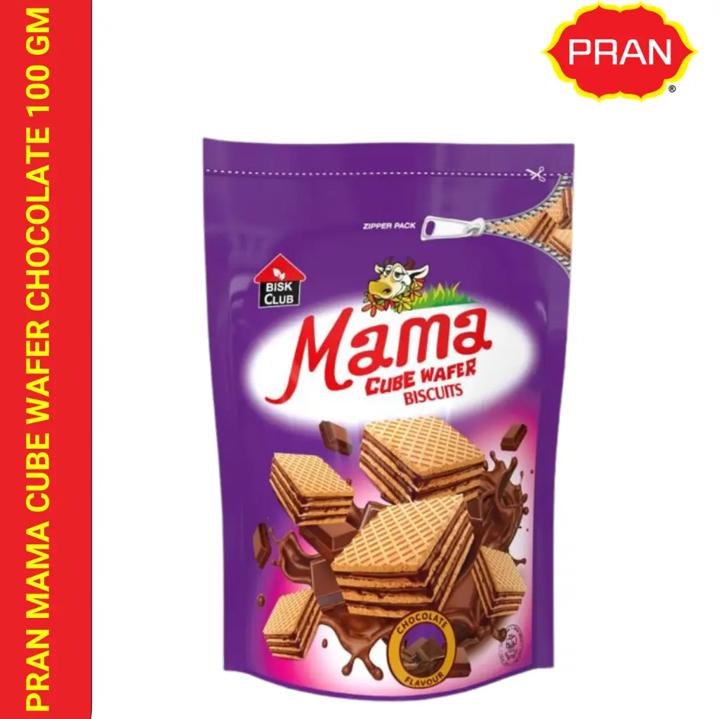 Mama Cube Chocolate Wafer Biscuits