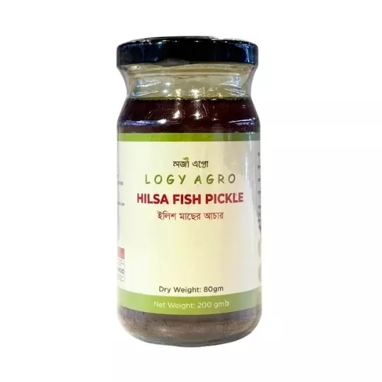 Logy Agro Hilsa Fish Pickle 200gm