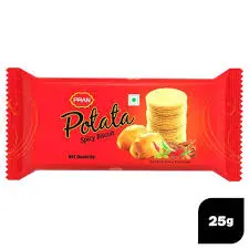 Pran Potata Biscuit 25gm