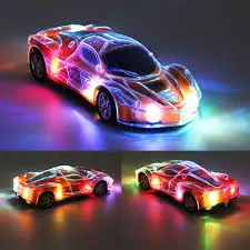 3D Lights Speed Racing Car