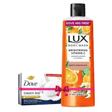Lux Vitamin C Body Wash 245ml(Loofah Free) 