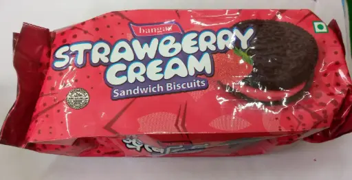 Bangas Strawberry Cream Biscuits