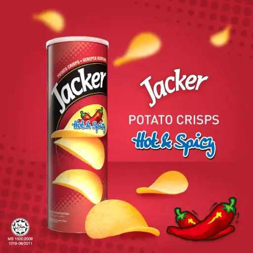 Jacker Hot & Spicy 100gm