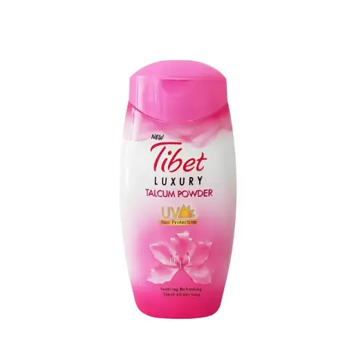 Tibet Luxury Talcum Powder 100gm. UV Sun Protection Skin Powder 