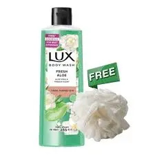 Lux Body Wash 245ml (LOFFAH)Free